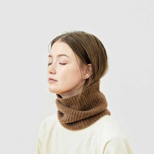 마츄어하 마추아하 MATURE HA 스누드 넥워머 캐시미어 MK-3001ND