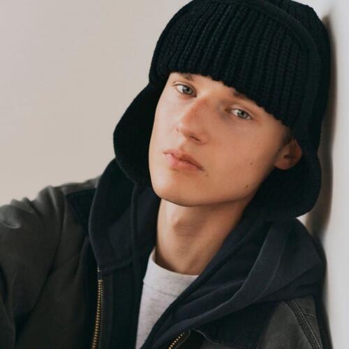 빔즈 하트 니트 에비에이터 캡 귀달이 모자 25AW 42-41-0066-696