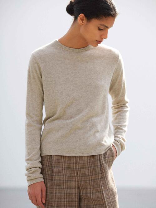 오라리 여성 니트 SUPER FINE CASHMERE SILK KNIT P/O 26SS