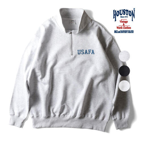 휴스턴 HOUSTON 22352 하프 지퍼 스웨트 티 맨투맨 25AW