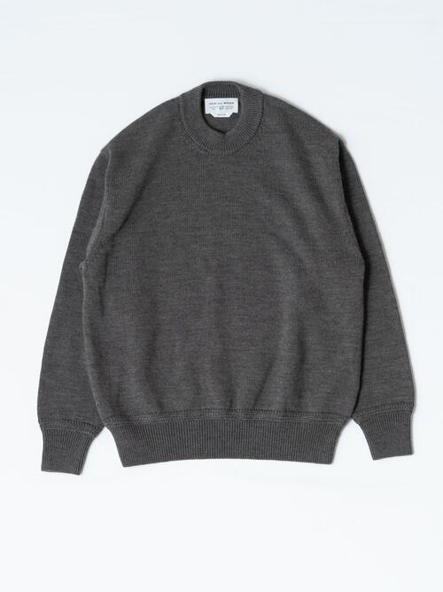 ENDS and MEANS 앤즈앤드민즈 울 니트 25AW Crew Neck Knit