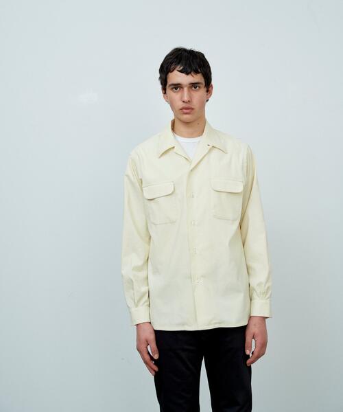 아나토미카 셔츠 JIMMY SHIRT 아이보리 25AW