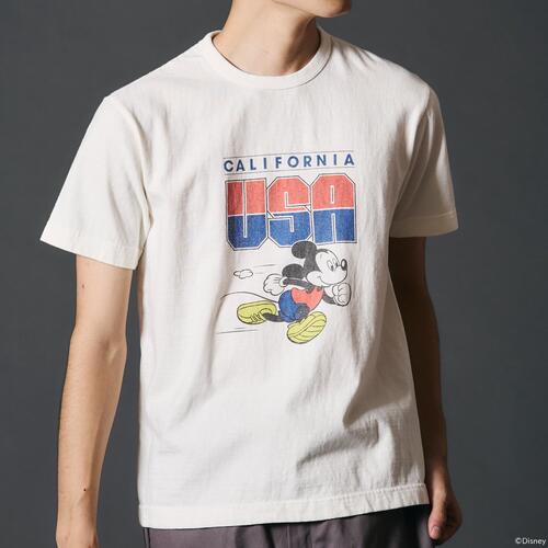반스 아웃피터스 반팔 티 미키마우스 프린트 BR-25178 25SS 빈티지