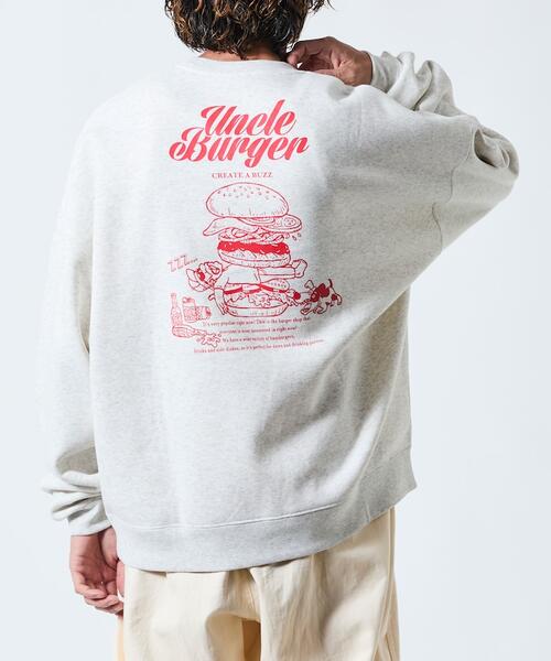 프릭스스토어 빅실루엣 스웨트 티 맨투맨 햄버거 1221248900935 25AW