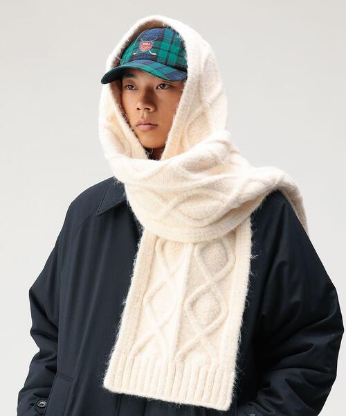 빔즈 케이블 니트 머플러 목도리 25AW 11-45-0485-863