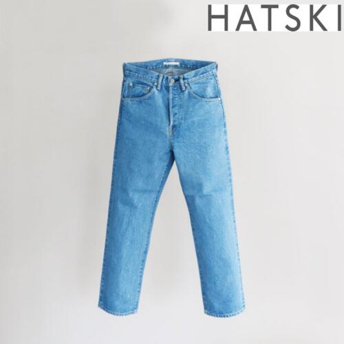 하츠키 스트레이트 데님 팬츠 청바지 아이스 블루 USED-IceBlue HTK-22004-U