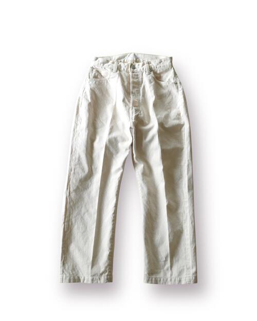 하츠키 오리지널 데님 팬츠 청바지 에크루 HTK-25001-W