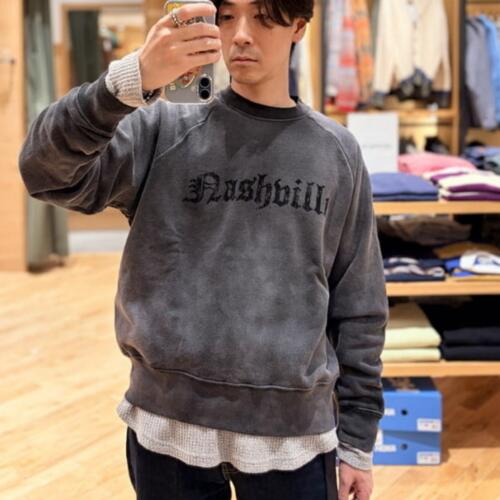 빔즈 프린트 페이드 스웨트 티 맨투맨 릴렉스핏 26SS 11-13-2265-146