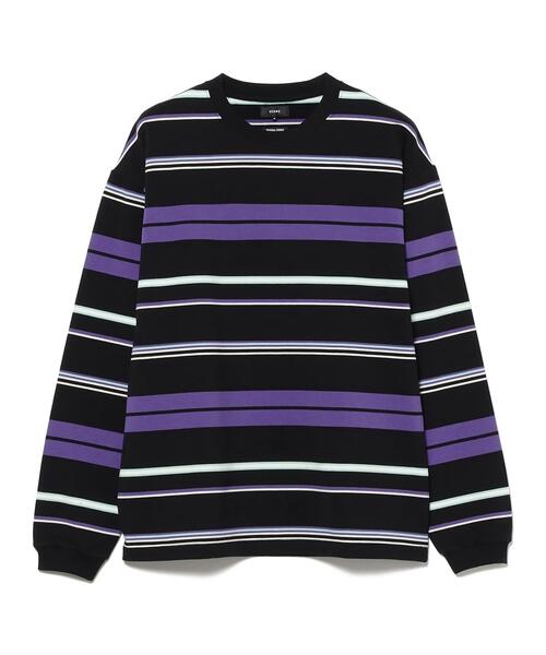 빔즈 멀티 보더 스웨트 티 스트라이프 26SS 11-14-1177-146