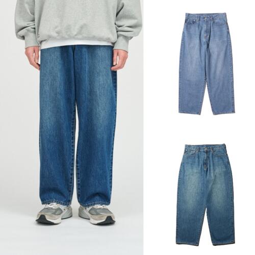 프레쉬서비스 데님 팬츠 CORPORATE DENIM FIVE POCKET PANTS 다크워시 라이트워시 FSC261 26SS