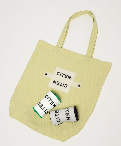 씨텐 CITEN 스피닝 패치 사사코 토트백 가방 42326000038 25AW