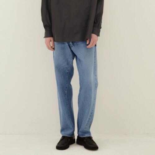 캡틴선샤인 데님 팬츠 5P Zipper Front Denim Pants 빈티지워시 26SS