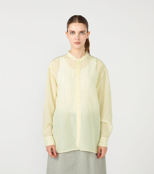 나나미카 여성 셔츠 Band Collar Shirt 26SS S26SG062