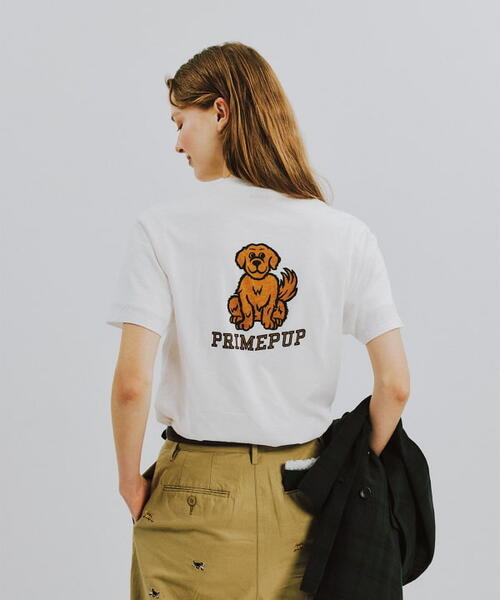 빔즈 보이 강아지 반팔 티 여성 13-04-1111-101 26SS