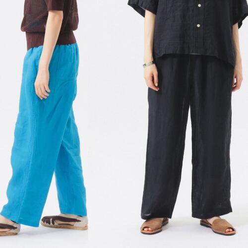빔즈 보이 린넨 솔리드 이지 팬츠 바지 여성 26SS 13-24-1138-803