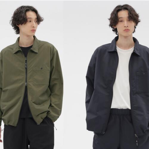 마가렛호웰 X 미즈노 남성 셔츠 WATER REPELENT NYLON POPLIN SHIRT 26SS