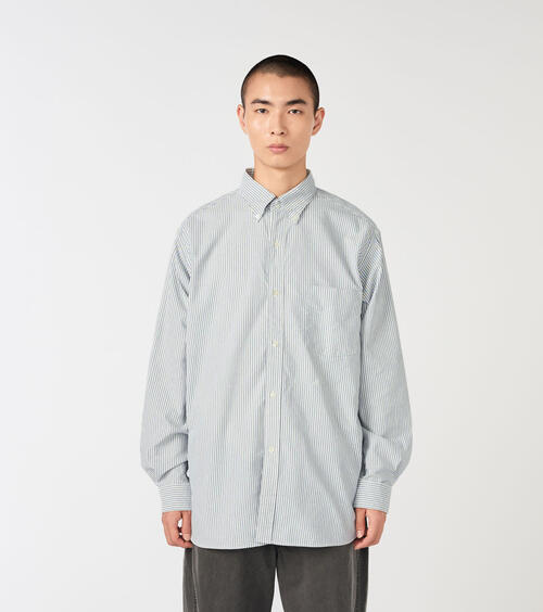 나나미카 남성 셔츠  Button Down Stripe Wind Shirt S26SG080 26SS