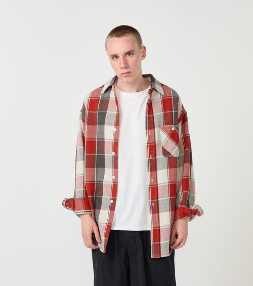 노스페이스 퍼플라벨 체크 셔츠 Flannel Plaid Field Shirt N26SG011 26SS