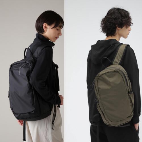 마가렛호웰 X 미즈노 NYLON RIPSTOP 아웃도어 가방 백팩