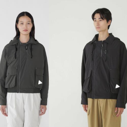 앤드원더 후드 재킷 점퍼 water repellent light jacket 2 26SS