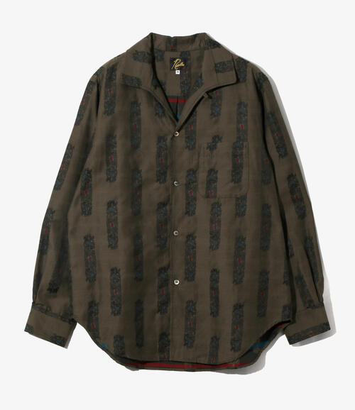 니들스 핀 턱 칼라 셔츠 Abstract Jacquard SX286 26SS