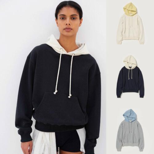 오라리 여성 스웨트 티 SMOOTH SOFT BD SWEAT P/O PARKA 26SS