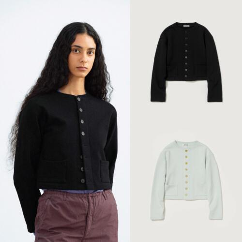 오라리 여성 가디건 SMOOTH SOFT BD SWEAT CARDIGAN 26SS