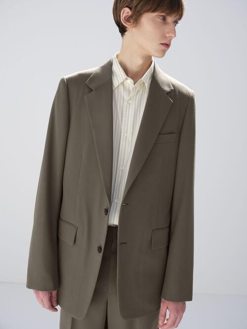 오라리 남성 재킷 LIGHT WOOL MAX GABARDINE JACKET 26SS