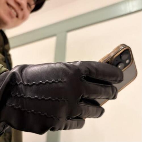 B MING by BEAMS 빔즈 가죽 손가락 장갑 25AW 92-46-0117-023