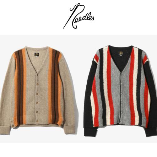 니들스 니트 가디건 스트라이프 SX456 26SS