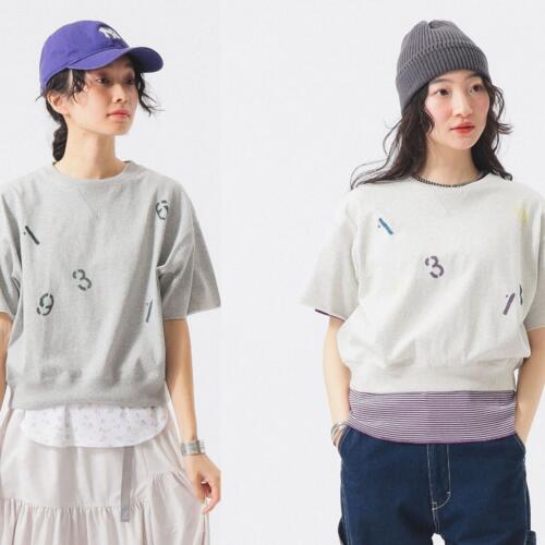 빔즈 보이 여성 반팔 스웨트 티 13-04-1116-101 26SS