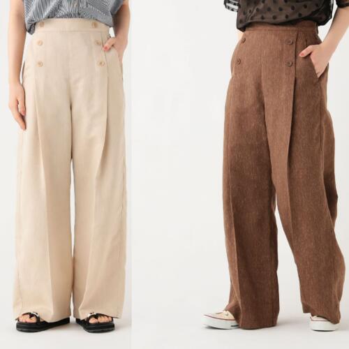 빔즈 하트 마린 턱 와이드 팬츠 여성 바지 26SS 43-23-0269-152