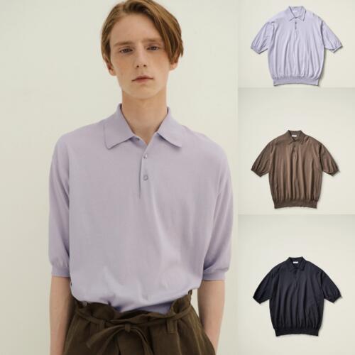 캡틴선샤인 반팔 니트 Cotton Knit Poloshirt 26SS