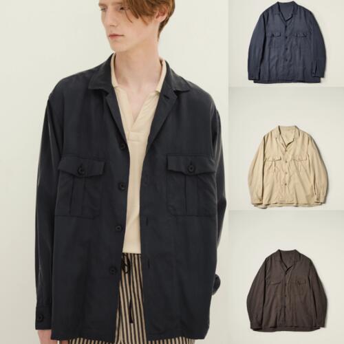 캡틴선샤인 재킷 Silk Military Shirt Jacket 26SS