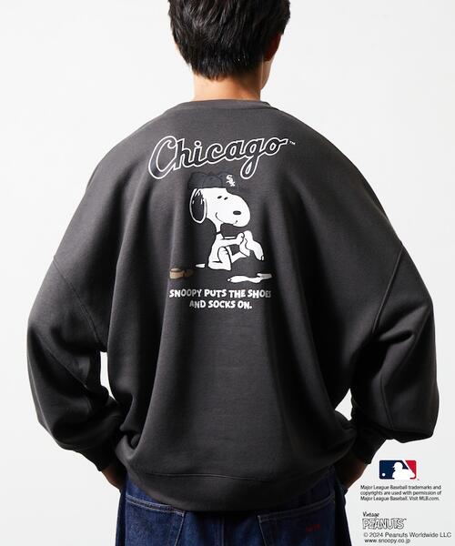 MLB X PEANUTS 프릭스스토어 빅실루엣 스웨트 티 스누피 24AW 1221248900836