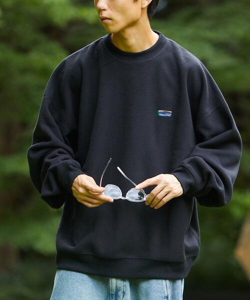 프릭스스토어 빅실루엣 플리스 풀오버 티 1223248901231 24AW