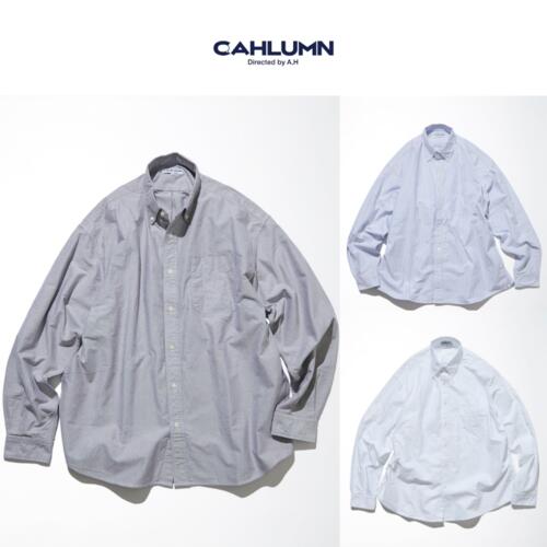 CAHLUMN 카우람 매거진 포켓 옥스포드 BD 셔츠 1000390900004