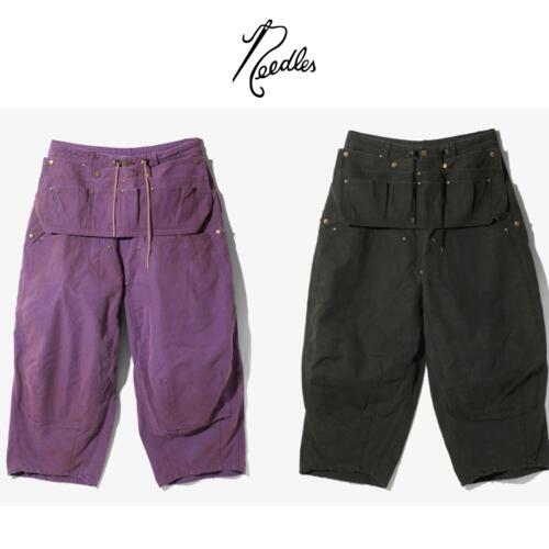 니들스 H.D 팬츠 Apron 바지 11oz PU194 24AW 볼륨 핏 빈티지