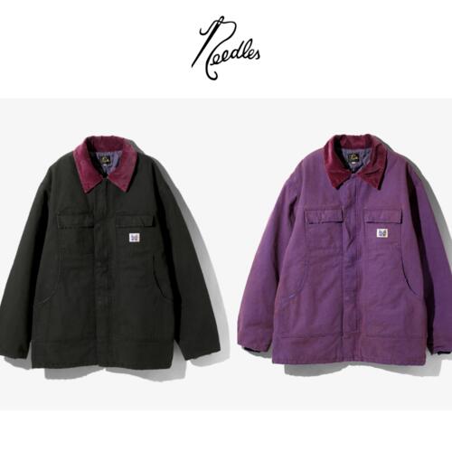 니들스 Lumberjack Coat 퀼팅 재킷 11oz 24AW PU192