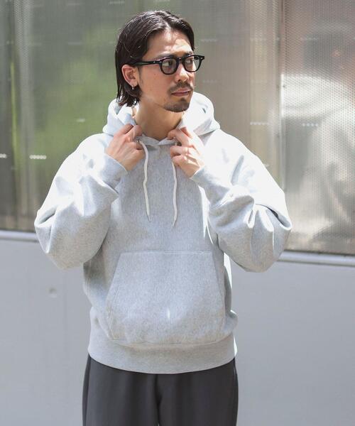 Healthknit X B MING by BEAMS 빔즈 후드 스웨트 티 92-13-0438-647