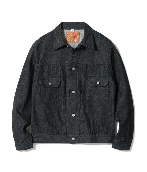 슈가케인 블랙 데님 재킷 14.25oz 1953 AGED MODEL SC15650H
