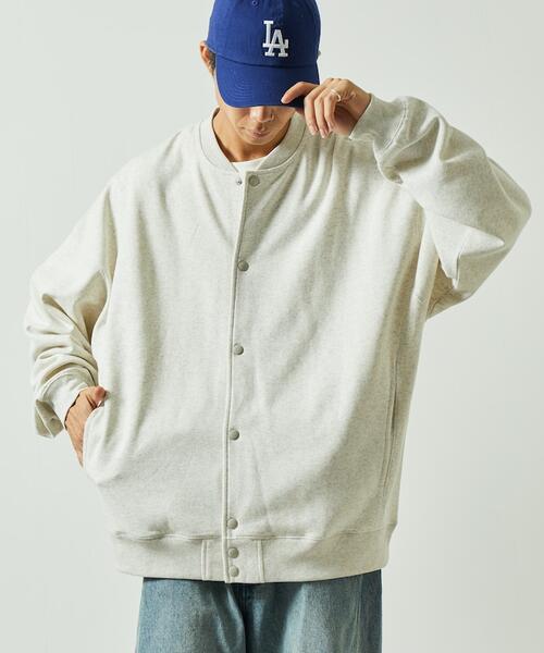 프릭스스토어 빅실루엣 스냅 가디건 기모 점퍼 24AW 1224248900166