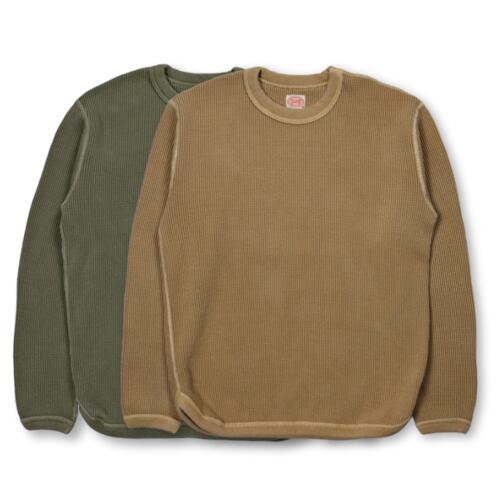 풀카운트 헤비웨이트 와플 티 5964SP 보온성 좋은 긴팔 티셔츠