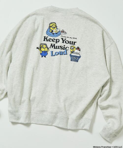 프릭스스토어 미니언즈 빅실루엣 스웨트 티 24AW 1221248900843