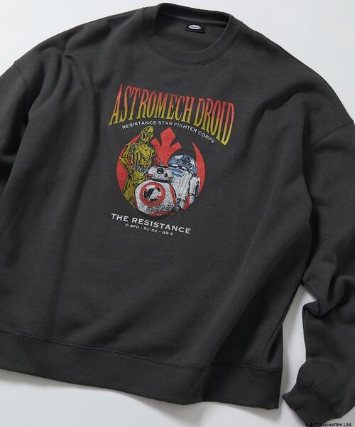 프릭스스토어 스타워즈 빅실루엣 스웨트 티 24AW 1221248900838