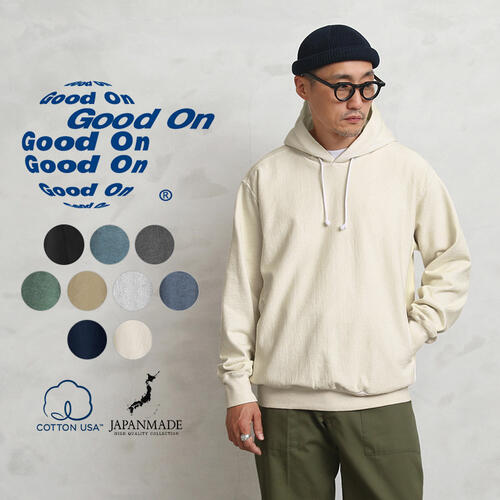 굿온 헤비 풀오버 후드 스웨트 티 파커 13oz GOBW-1913