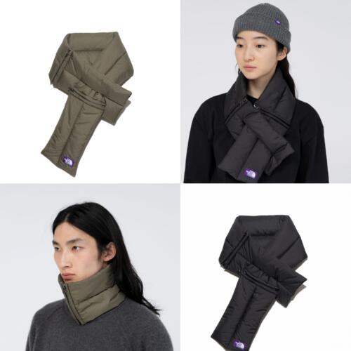 노스페이스 퍼플라벨 필드 인슐레이션 투웨이 넥워머 패딩 목도리 머플러 24AW N24FK049