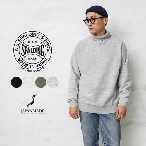 에이지스팔딩앤브로스 터틀넥 스웨트 티 A.G.SPALDING&BROS AGS-000005