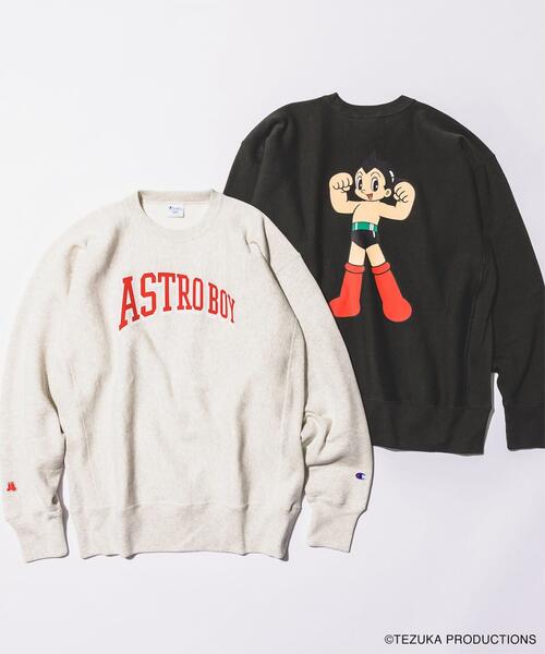 챔피온 X 빔즈 아스트로 보이 리버스위브 스웨트 티 11-13-1244-411