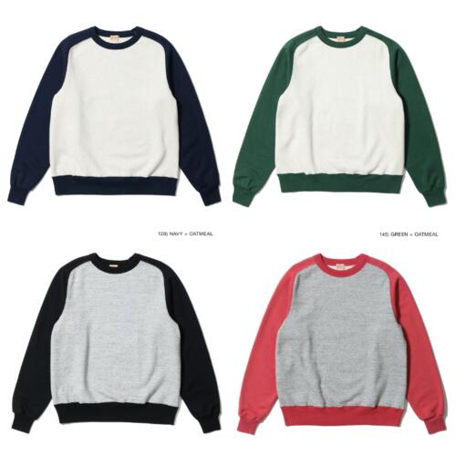 화이츠빌 헤비 프리덤 슬리브 투톤 스웨트 티 WV69423